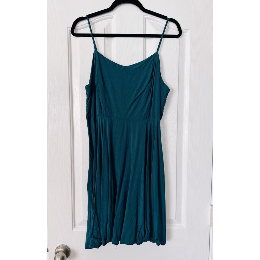 Old Navy // Teal Spaghetti Strap Mini Dress